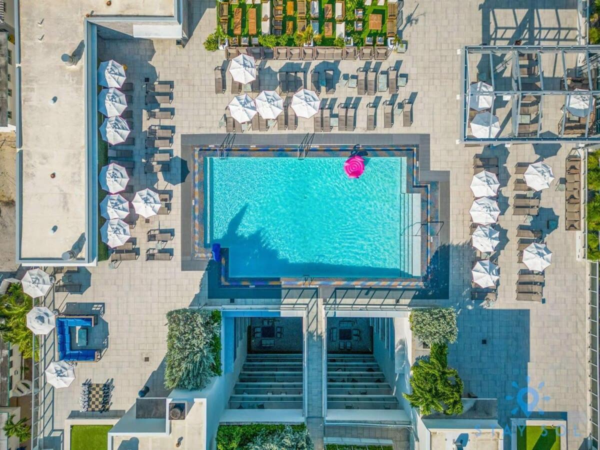 Beachfront Condo-Roofto Pool- 2 Bedrooms 2 Bedroom ! Hollywood Buitenkant foto